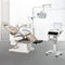 DC24V Electric Dental Chair With Adjustable Positioning Headrest Armrests Foot Controls