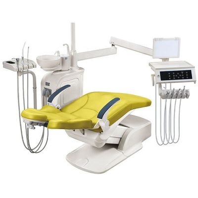 Cadeira odontológica elétrica rotativa removível, cadeira odontológica multifuncional
