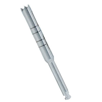 Lunghezza 13/15 mm Strumenti per impianti dentali Trephine Frese in acciaio inossidabile