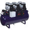 220V zahnmedizinische Luftkompressor-Maschine 90L/128L 1-To-6 Wechselstroms 50Hz praktisch