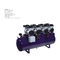 Langlebiger tragbarer Dentalluftkompressor Blau 180 l Ölfrei Leise 1-zu-10