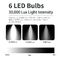 3500-5500K LED Poltrona odontoiatrica Luce Rimovibile Shadowless 8 Lampadine