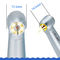 Pieza de mano dental práctica LED de 2 agujeros, pieza de mano dental de alta velocidad 4 agujeros